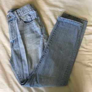 Madewell Sky Blue Boyfriend Jeans